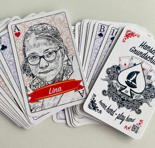 Hansa Grundschule 6b Skatspiel