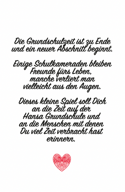 Hansa Grundschule 6b Skatspiel