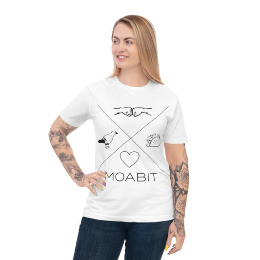 MOABIT CROSS. HOLD IT DOWN! UNISEX TEE